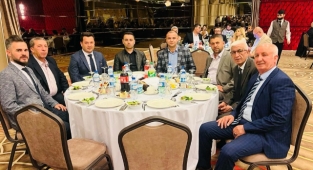 Esnaf ve Sanatkarlar Odaları Birliği (İESOB) Başkanı Zekeriya Mutlu'nun İftar yemeğine katıldık