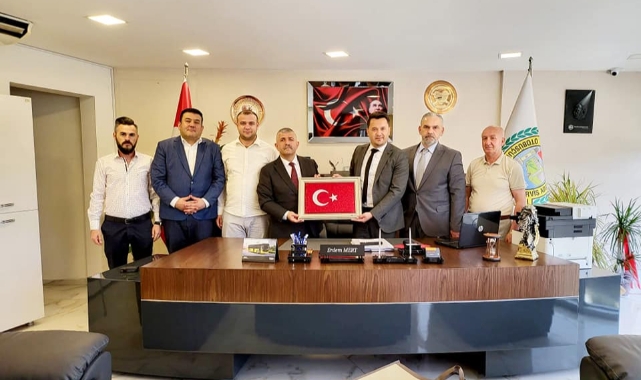 MHP İzmir İl Başkanı Veysel Şahin Odamızı Ziyaret etti