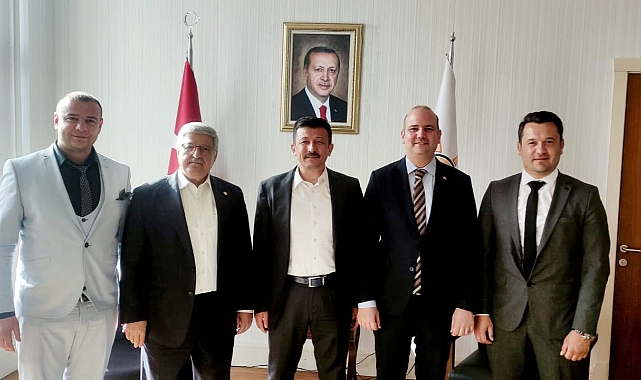 AK Parti İzmir Milletvekili Hamza Dağ'ı ziyaret ettik